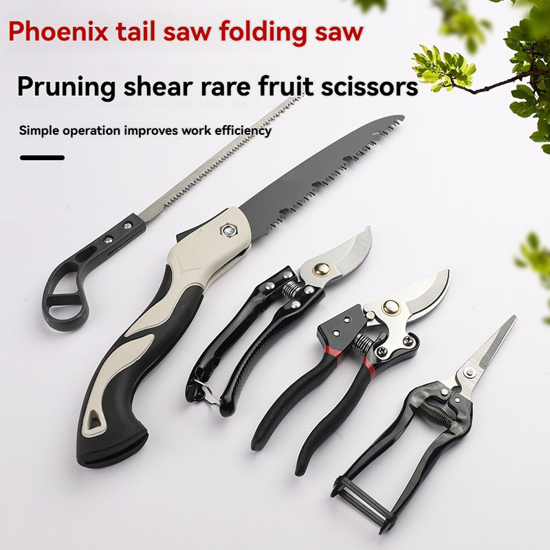 Gardening Tools To Cut Branches - Набор садовых секаторов с складной пилой,