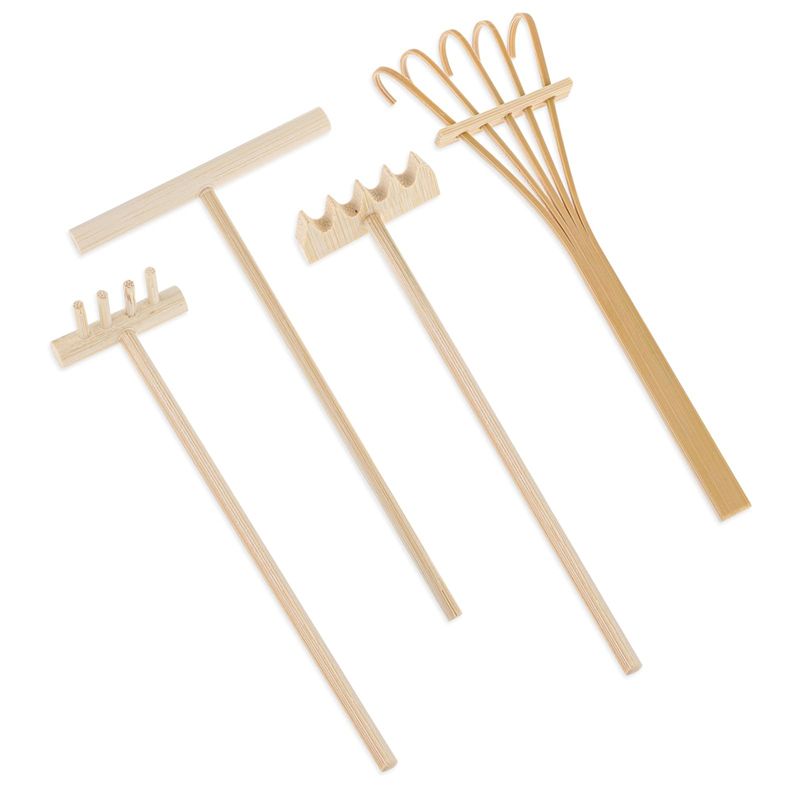 Zen Gardening Tools - Набор инструментов для садовых грабли AEE4-Zen