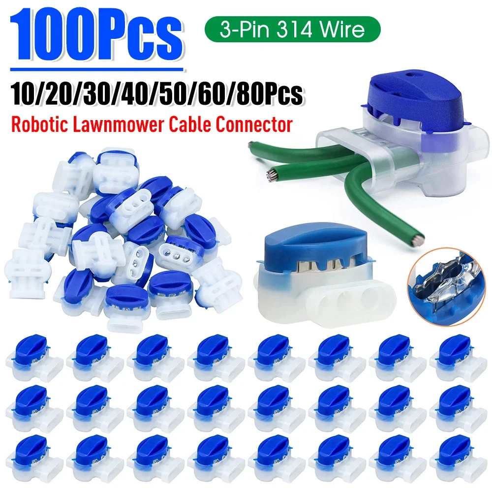 Gardening Tools China - 10-100 шт. Водонепроницаемые гелевые 3-контактные электрические