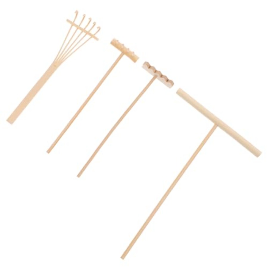 Набор мини-граблей из бамбука, – обзор и цена Zen Gardening Tools