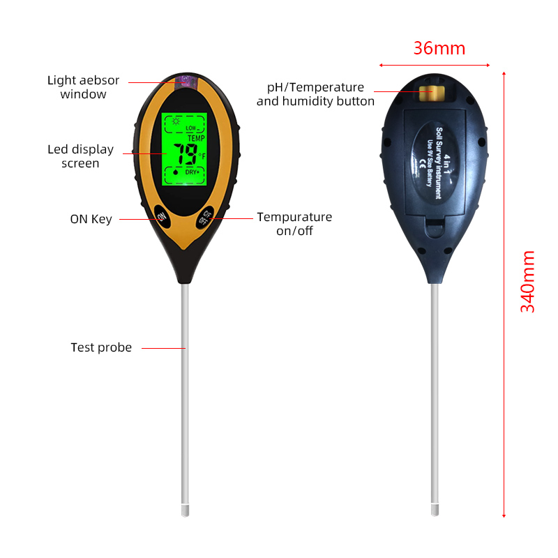 Измеритель pH почвы, тестер по – обзор и цена Soil Ph Meter