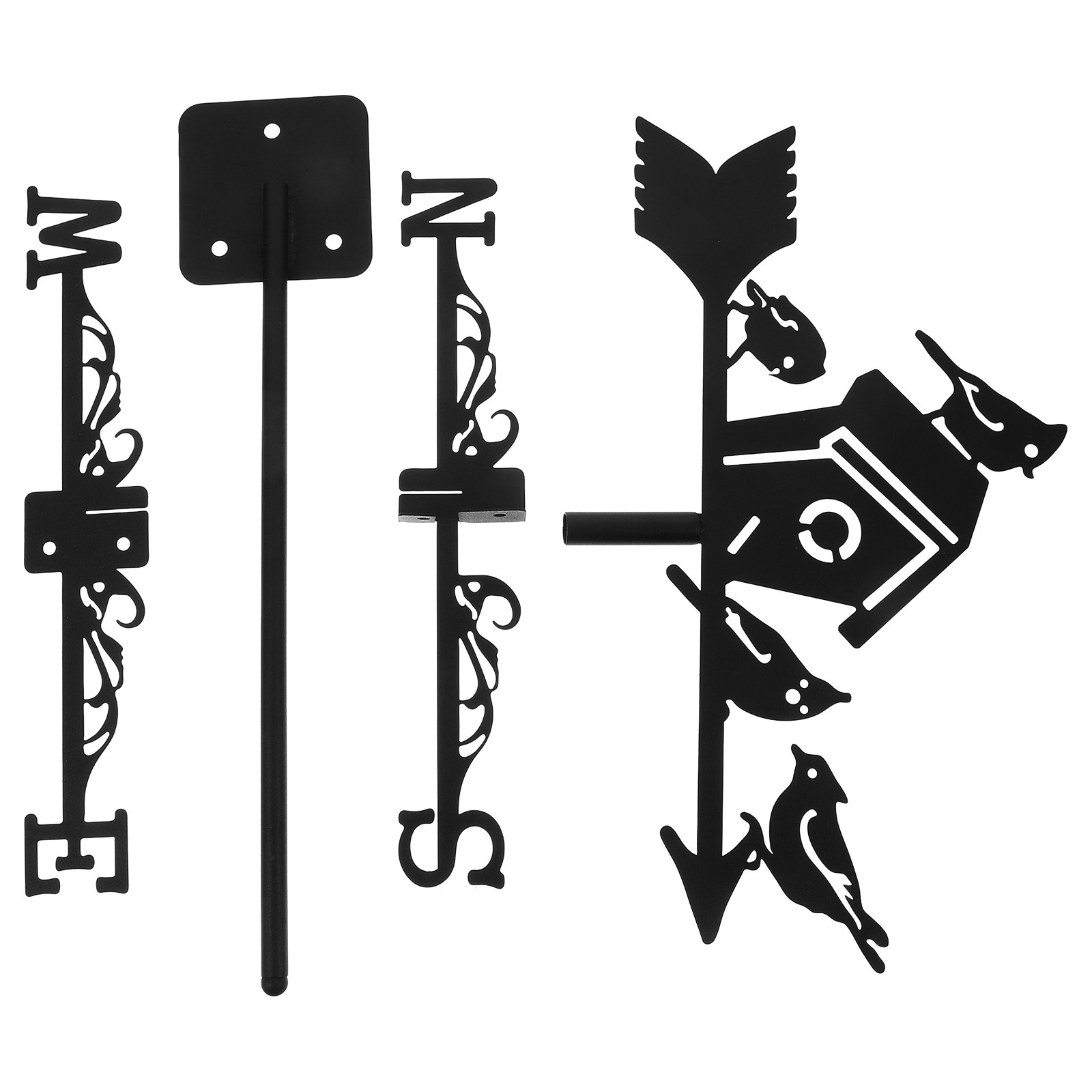 Металлический флюгер-птичник,  – обзор и цена Gardening Yard Tools