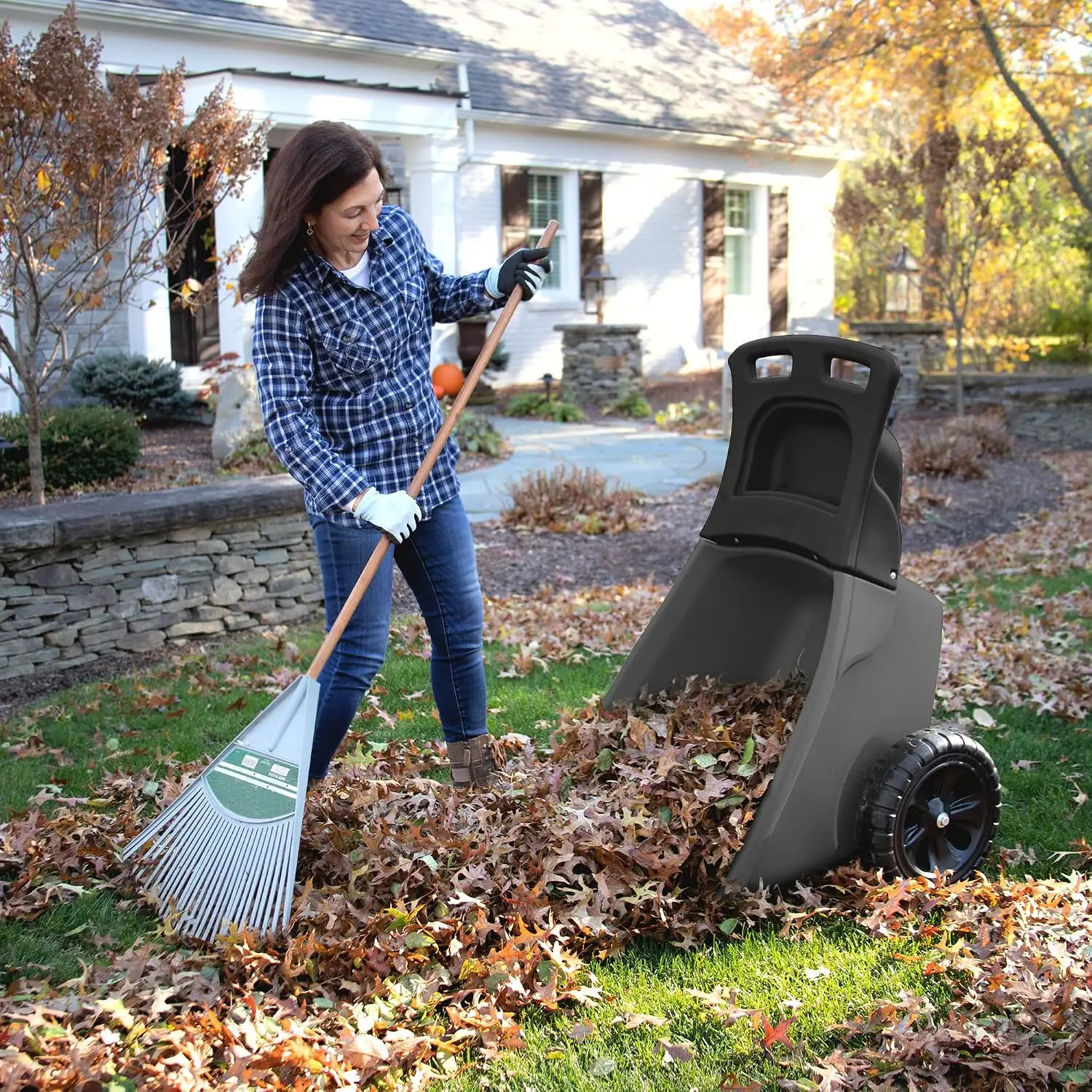 Прочная тележка Easy Haul с по – обзор и цена Gardening Tools Made In Usa