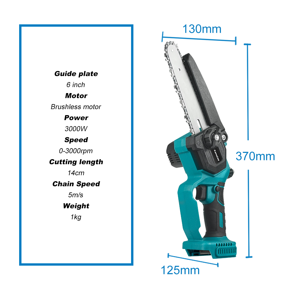 Kamolee 6-дюймовая 8-дюймовая  – обзор и цена Gardening Tools Battery Powered
